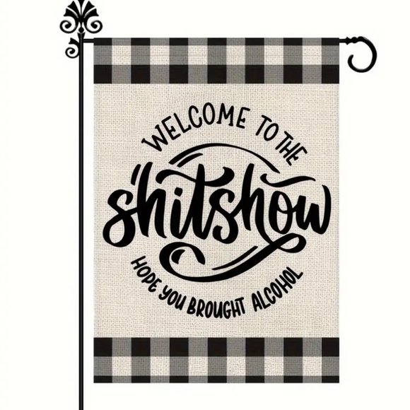 Not Your Grandma's Welcome yard garden flag/signs -Choose 1 sign - Picture 4 of 5